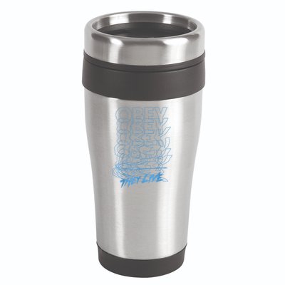 They Live Obey Outline Stack 16oz Travel Tumbler