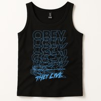 They Live Obey Outline Stack Tank Top