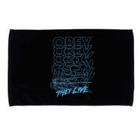 They Live Obey Outline Stack Microfiber Hand Towel