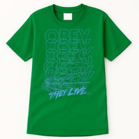 They Live Obey Outline Stack Tall T-Shirt