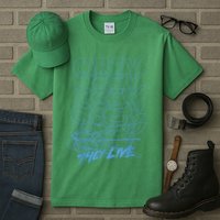 They Live Obey Outline Stack Tall T-Shirt