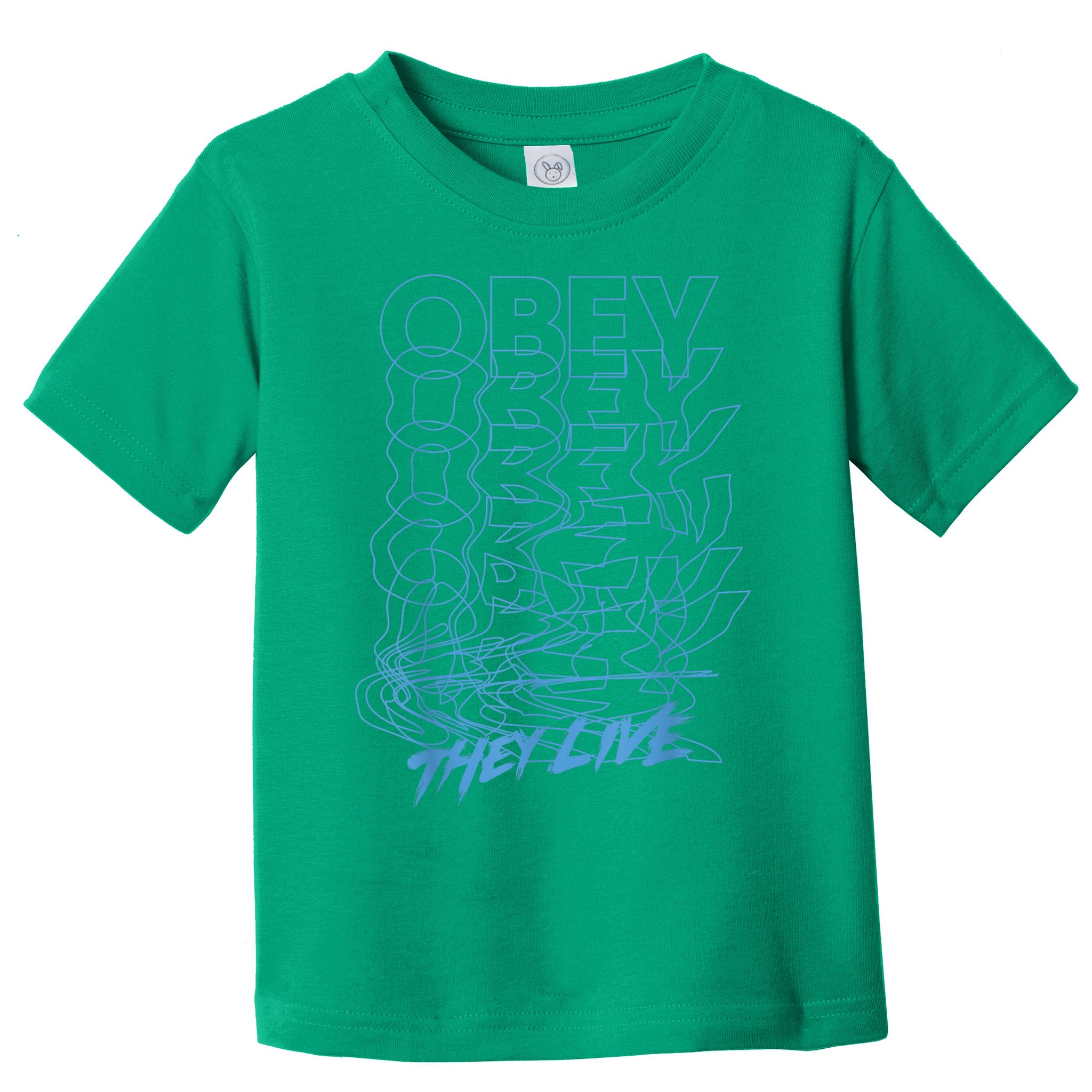 They Live Obey Outline Stack Toddler T-Shirt