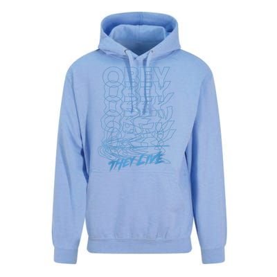 They Live Obey Outline Stack Unisex Surf Hoodie