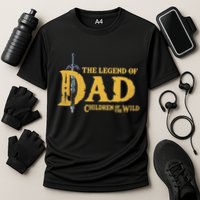 The Legend Of Dad Children Of The Wild Cooling Performance Crew T-Shirt