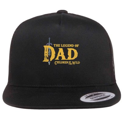 The Legend Of Dad Children Of The Wild Flatbill Hat