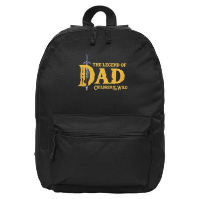 The Legend Of Dad Children Of The Wild 16 in Basic Backpack