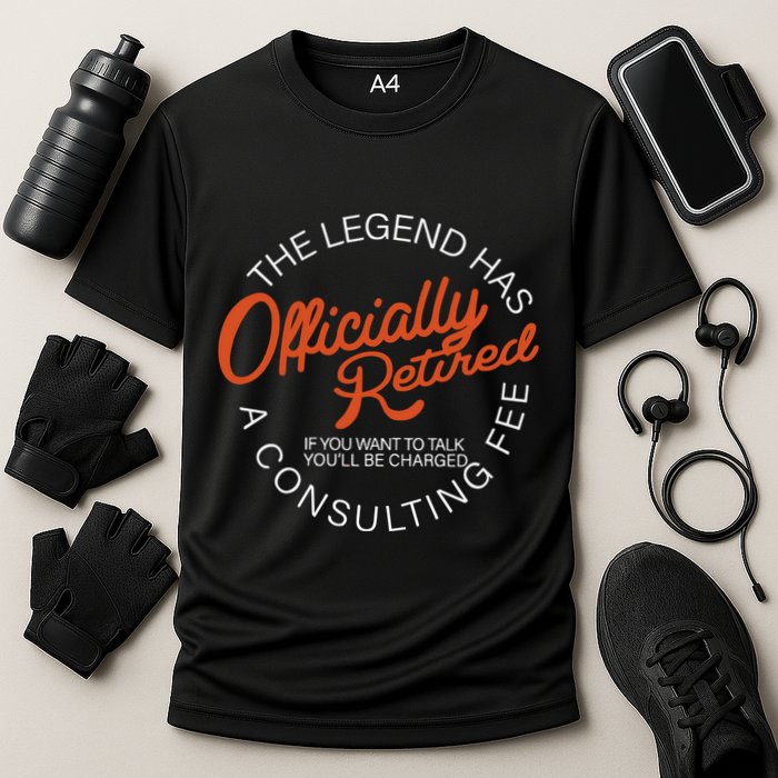 The Legend Officially Retired Performance Shirt