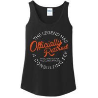 The Legend Officially Retired Ladies Essential Tank