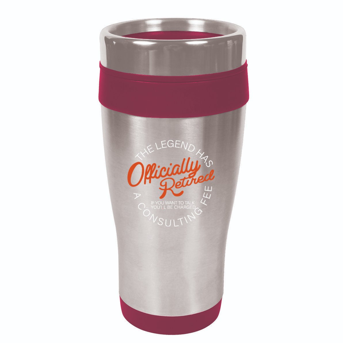 The Legend Officially Retired 16oz Travel Tumbler
