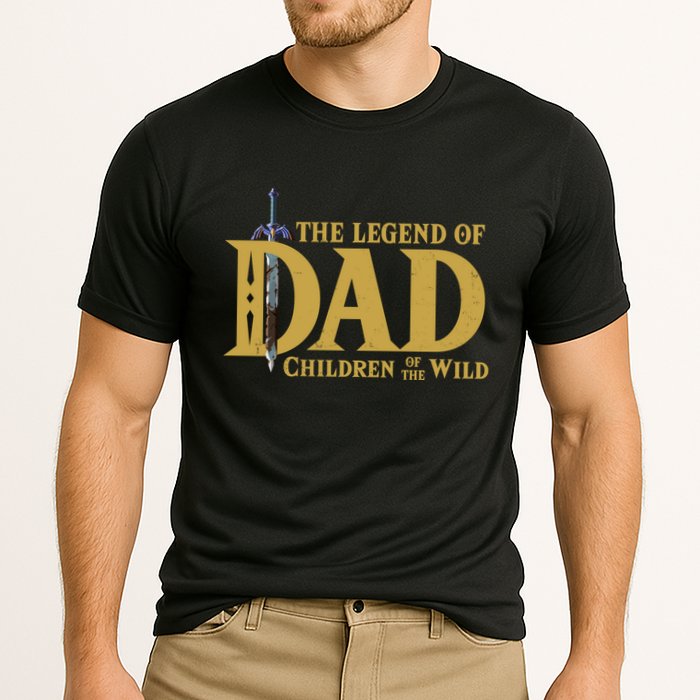 The Legend Of Dad Children Of The Wild Cooling Performance Crew T-Shirt