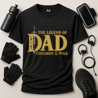 The Legend Of Dad Children Of The Wild Cooling Performance Crew T-Shirt