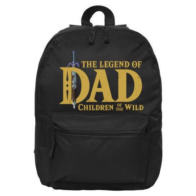 The Legend Of Dad Children Of The Wild 16 in Basic Backpack