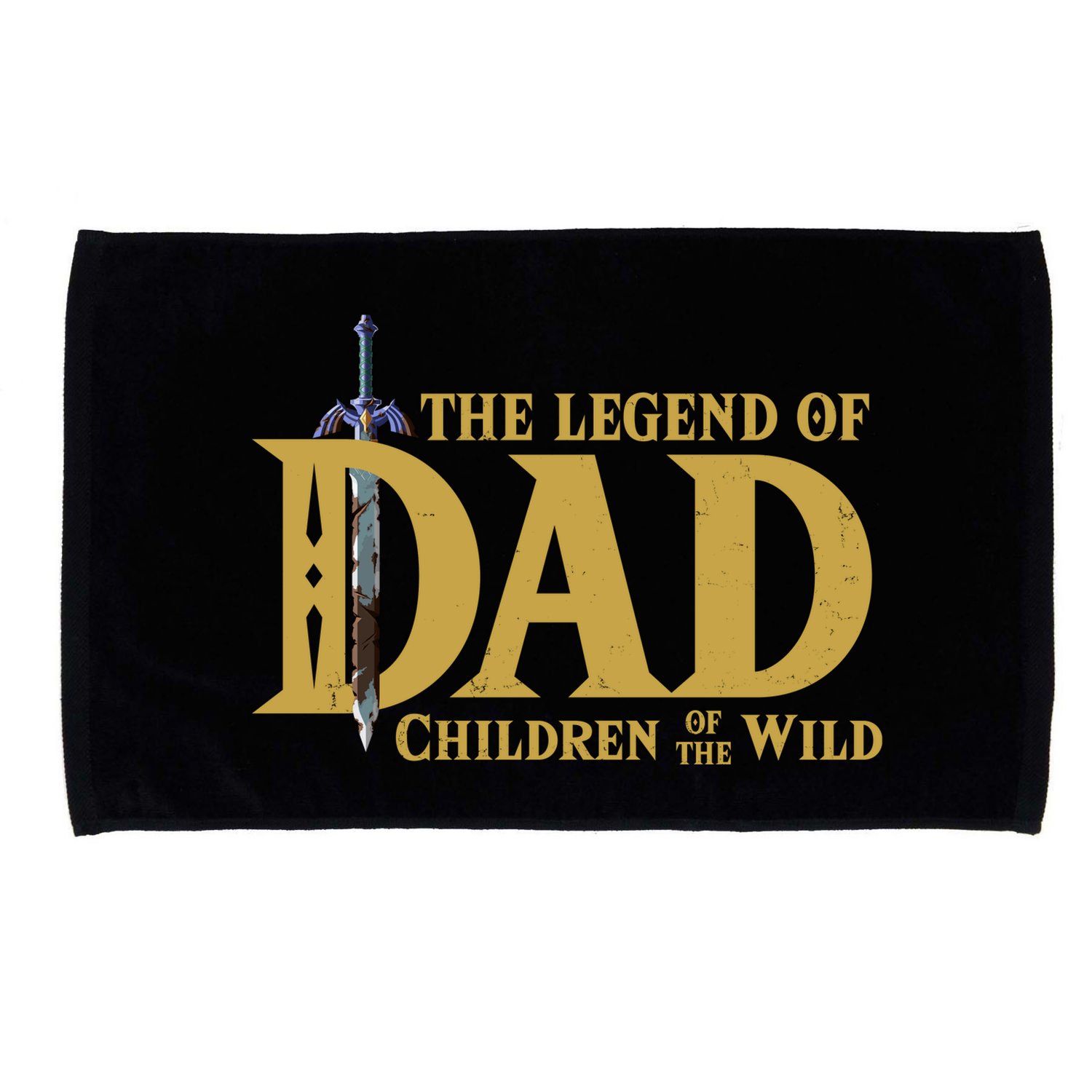 The Legend Of Dad Children Of The Wild Microfiber Hand Towel
