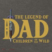 The Legend Of Dad Children Of The Wild Cotton Canvas Backpack