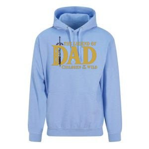 The Legend Of Dad Children Of The Wild Unisex Surf Hoodie