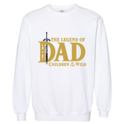 The Legend Of Dad Children Of The Wild Garment-Dyed Sweatshirt