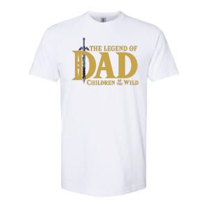 The Legend Of Dad Children Of The Wild Softstyle CVC T-Shirt