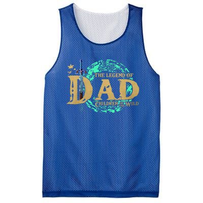 The Legend Of Dad Children Of The Wild Mesh Reversible Basketball Jersey Tank