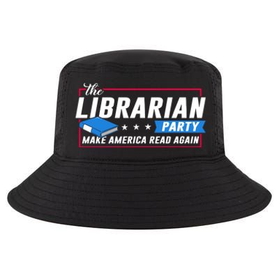 The Librarian Party: Make America Read Again Cool Comfort Performance Bucket Hat