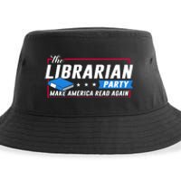 The Librarian Party: Make America Read Again Sustainable Bucket Hat