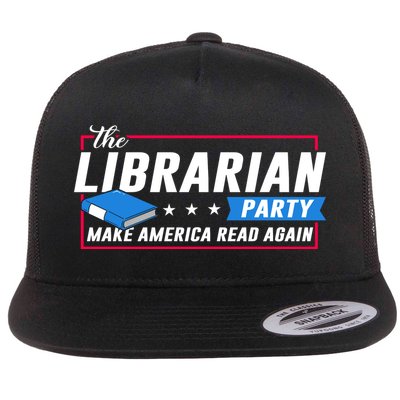The Librarian Party: Make America Read Again Flatbill Hat