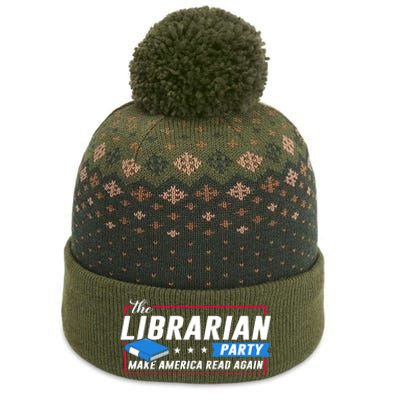 The Librarian Party: Make America Read Again The Baniff Cuffed Pom Beanie