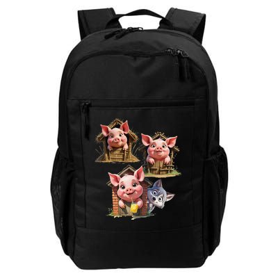Three Little Pigs - Costume For   Adults Women Backpack