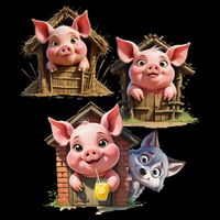 Three Little Pigs - Costume For   Adults Women 16 in Basic Backpack