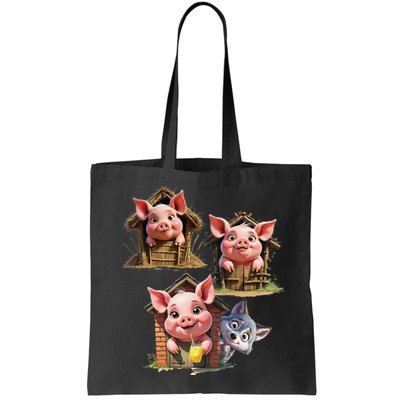 Three Little Pigs - Costume For   Adults Women Bag
