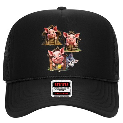 Three Little Pigs - Costume For   Adults Women Hat