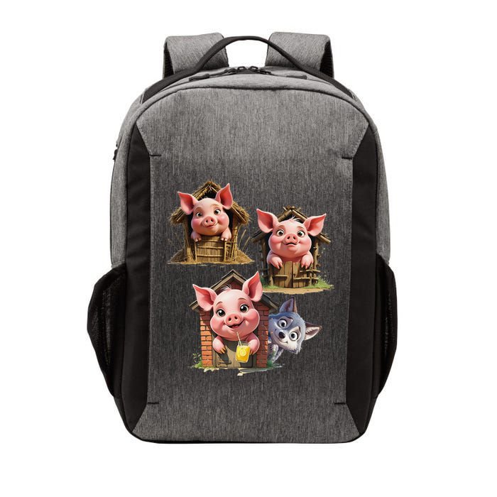Three Little Pigs - Costume For   Adults Women Vector Backpack