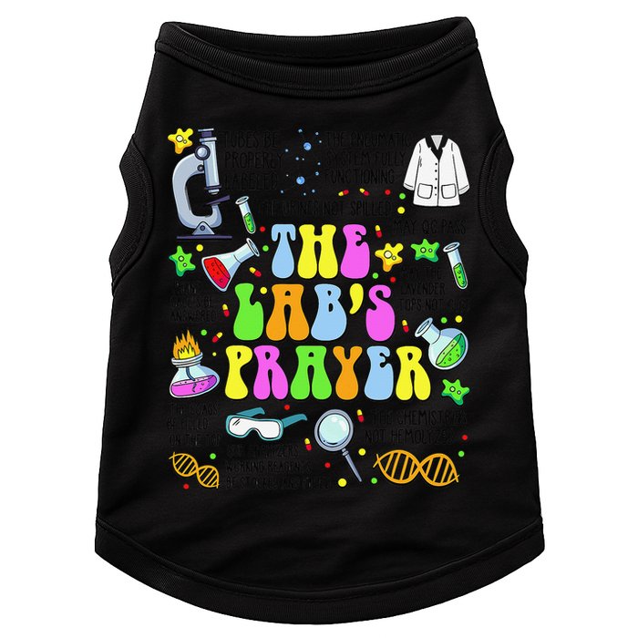 The Labs Prayer Lab Week 2025 Laboratory MLS MLT Scientist Gift Doggie Tank