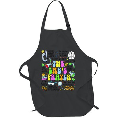 The Labs Prayer Lab Week 2025 Laboratory MLS MLT Scientist Gift Full-Length Apron With Pockets