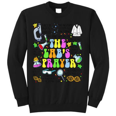 The Labs Prayer Lab Week 2025 Laboratory MLS MLT Scientist Gift Sweatshirt
