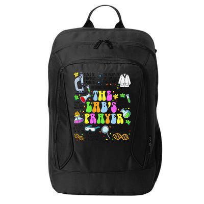 The Labs Prayer Lab Week 2025 Laboratory MLS MLT Scientist Gift City Backpack