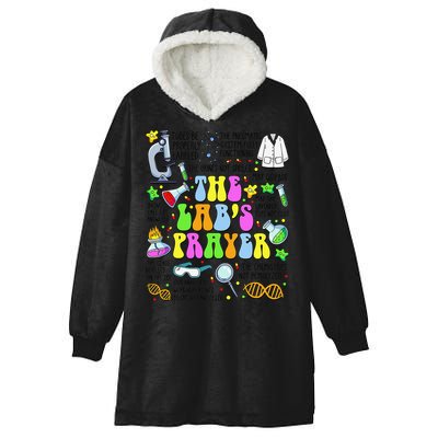 The Labs Prayer Lab Week 2025 Laboratory MLS MLT Scientist Gift Hooded Wearable Blanket