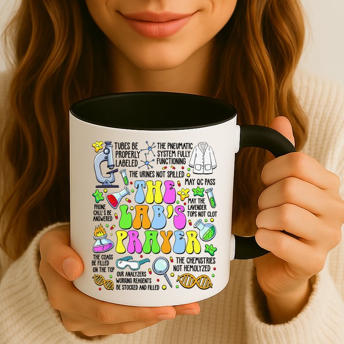The Labs Prayer Lab Week 2025 Laboratory MLS MLT Scientist Gift Mug