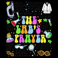 The Labs Prayer Lab Week 2025 Laboratory MLS MLT Scientist Gift Drawstring Bag