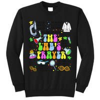 The Labs Prayer Lab Week 2025 Laboratory MLS MLT Scientist Gift Tall Sweatshirt