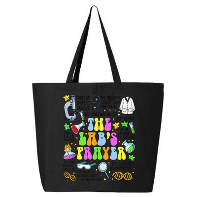 The Labs Prayer Lab Week 2025 Laboratory MLS MLT Scientist Gift 25L Jumbo Tote