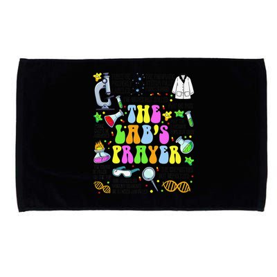 The Labs Prayer Lab Week 2025 Laboratory MLS MLT Scientist Gift Microfiber Hand Towel