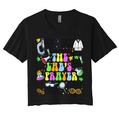 The Labs Prayer Lab Week 2025 Laboratory MLS MLT Scientist Gift Crop Top