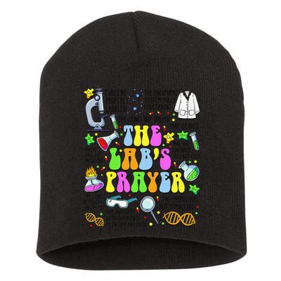 The Labs Prayer Lab Week 2025 Laboratory MLS MLT Scientist Gift Short Acrylic Beanie