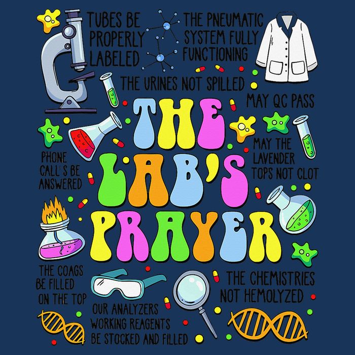 The Labs Prayer Lab Week 2025 Laboratory MLS MLT Scientist Gift Infant Baby Jersey Bodysuit