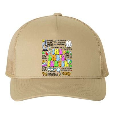 The Labs Prayer Lab Week 2025 Laboratory MLS MLT Scientist Gift Yupoong Adult 5-Panel Trucker Hat