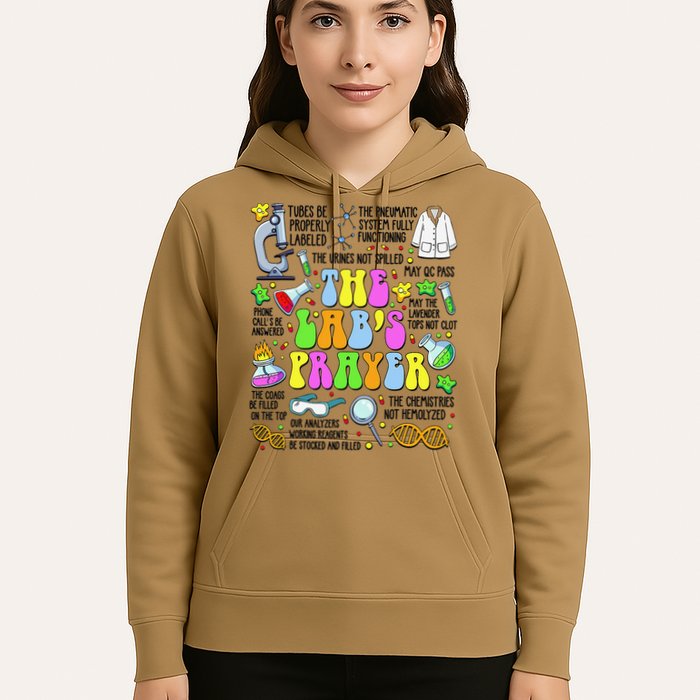 The Labs Prayer Lab Week 2025 Laboratory MLS MLT Scientist Gift Hoodie