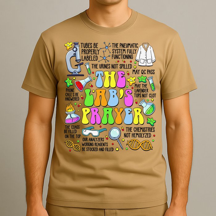 The Labs Prayer Lab Week 2025 Laboratory MLS MLT Scientist Gift T-Shirt