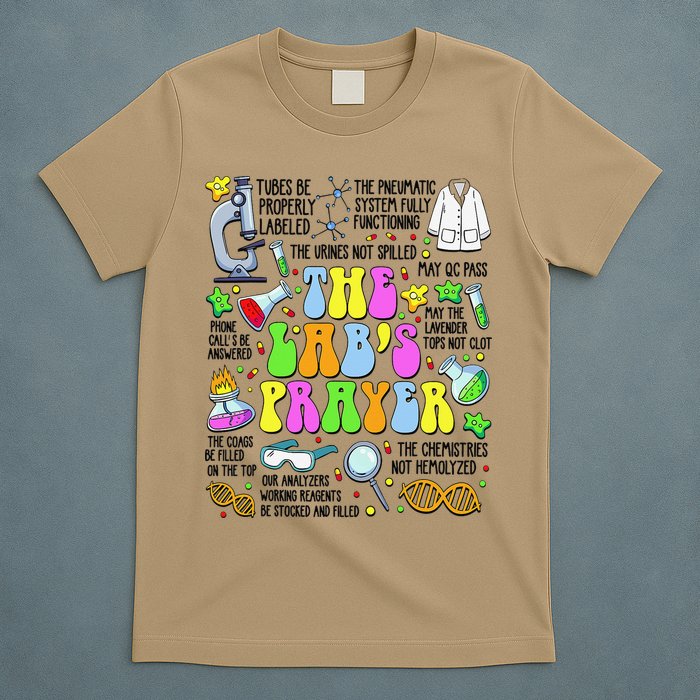 The Labs Prayer Lab Week 2025 Laboratory MLS MLT Scientist Gift T-Shirt