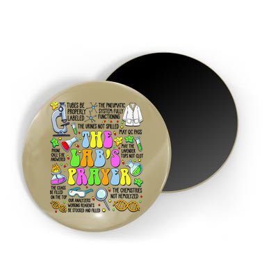 The Labs Prayer Lab Week 2025 Laboratory MLS MLT Scientist Gift Magnet