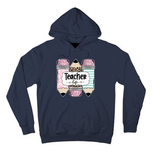 Teacher Life Pencil Back To School Hoodie